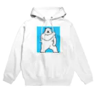 くーまんの部屋🐻のマッスル白熊💪 Hoodie