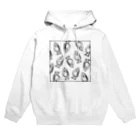 tokichieのtori-grid Hoodie