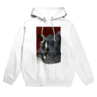 JB じゅんぼーの黒猫こばんのおこ顔 Hoodie