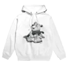 Tatsuya Artistのバーニーベア Hoodie