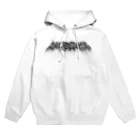 ym.のw/n simple white Hoodie