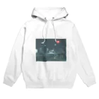 IKI-HAJIのNchu_Red hoodie ur_e model パーカー