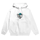 microhorseのballer bear white Hoodie