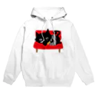 バタにゃんのバタにゃん「アメリカンドッグ」 Hoodie