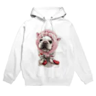 Momojiの犬画のフレブル7 Hoodie