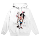 Ｍakiのoldschool tattoo風 女の子★ Hoodie