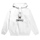 ONIKÜ  designのONIKÜ ［シロクマとロゴ］ Hoodie