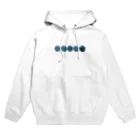 tag worksのSurface Hoodie (Dotted Line)/White パーカー