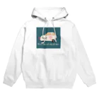 ぷにおもちSHOPのウーパールーパースーパーカーパーカー Hoodie