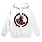 もよういぬ（グッズ販売）の２　たぬき（枠あり） Hoodie