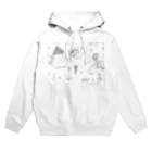 福人ずけの白黒砂漠 Hoodie