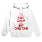 AFROMANCEのKEEP CALM and BUY ONLY ONE パーカー