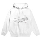 なで肩うさぎの美香堂の走る！ガー君 Hoodie