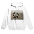  猫とワオキツネザルとモモンガ の猫 Hoodie