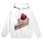 スイーツケーキショップのスイートショートケーキ Hoodie