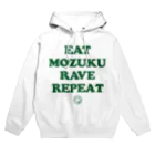 AFROMANCEのEAT MOZUKU RAVE REPEAT Hoodie