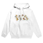 mofusandの花より団子にゃん Hoodie