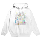 すこやかタオルケットの水彩すこやかちゃん Hoodie