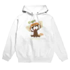 ザ・ワタナバッフルの大耳のレッサーパンダ "Oops!" Hoodie