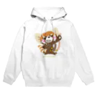 ザ・ワタナバッフルの大耳のレッサーパンダ "爆笑" Hoodie