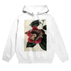 J. Jeffery Print Galleryの絶滅危惧種の猿とツバキ Hoodie