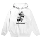 PokuStarのクマのフットワーク Hoodie