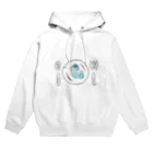 じんねこショップの皿の上のじんねこ Hoodie