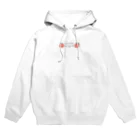 アトリエポケットキャンバスのソーシャルディスタンストマト Hoodie