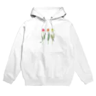 mackyの色つきチューリップだけ Hoodie