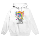 AURA_HYSTERICAのElephant_Bathing Hoodie