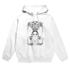 mini-changのお札風アマビエ Hoodie