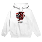 キャッティ（オフィシャル）ネコ好き集まれ!!の赤メガネがいっぱい Hoodie