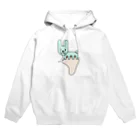 クアッカワラビーくんの日常＆あしゆびふれんず公式グッズのあしゆびうさぎ Hoodie