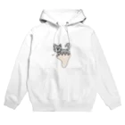 クアッカワラビーくんの日常＆あしゆびふれんず公式グッズのあしゆびしばいぬ Hoodie