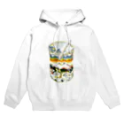 蝸牛のwinter memory in the bottle Hoodie