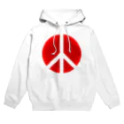 AURA_HYSTERICAのPeace_Symbol Hoodie