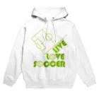 AURA_HYSTERICAのLL_SOCCER Hoodie