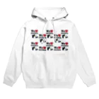 キッズモード某のwe love パンダ　総柄 Hoodie