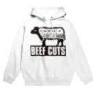 AURA_HYSTERICAのBeef_Cuts パーカー