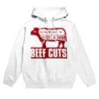 AURA_HYSTERICAのBeef_Cuts パーカー