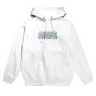 LunAのテキストプリント Hoodie