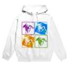 アズペイントの干支文字アート Hoodie