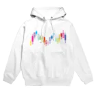 AURA_HYSTERICAのローソク足 Hoodie