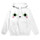 Nekosodateのこっち見てるネコ顔 Hoodie