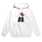 人生やり直しのブーツから花はえた Hoodie