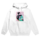 Kay Skedrawdle_art_shopのモダンな浮世絵 Hoodie