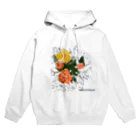 Wakameleonのオレンジ　お花 Hoodie