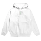 knot the peopleのembroideryprint_R Hoodie