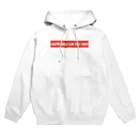 🦈諦念ギマトリックス🦈のBE SAFE (赤地に白ロゴ) Hoodie