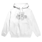 Meat&Meetのうさぎのアトリエ Hoodie